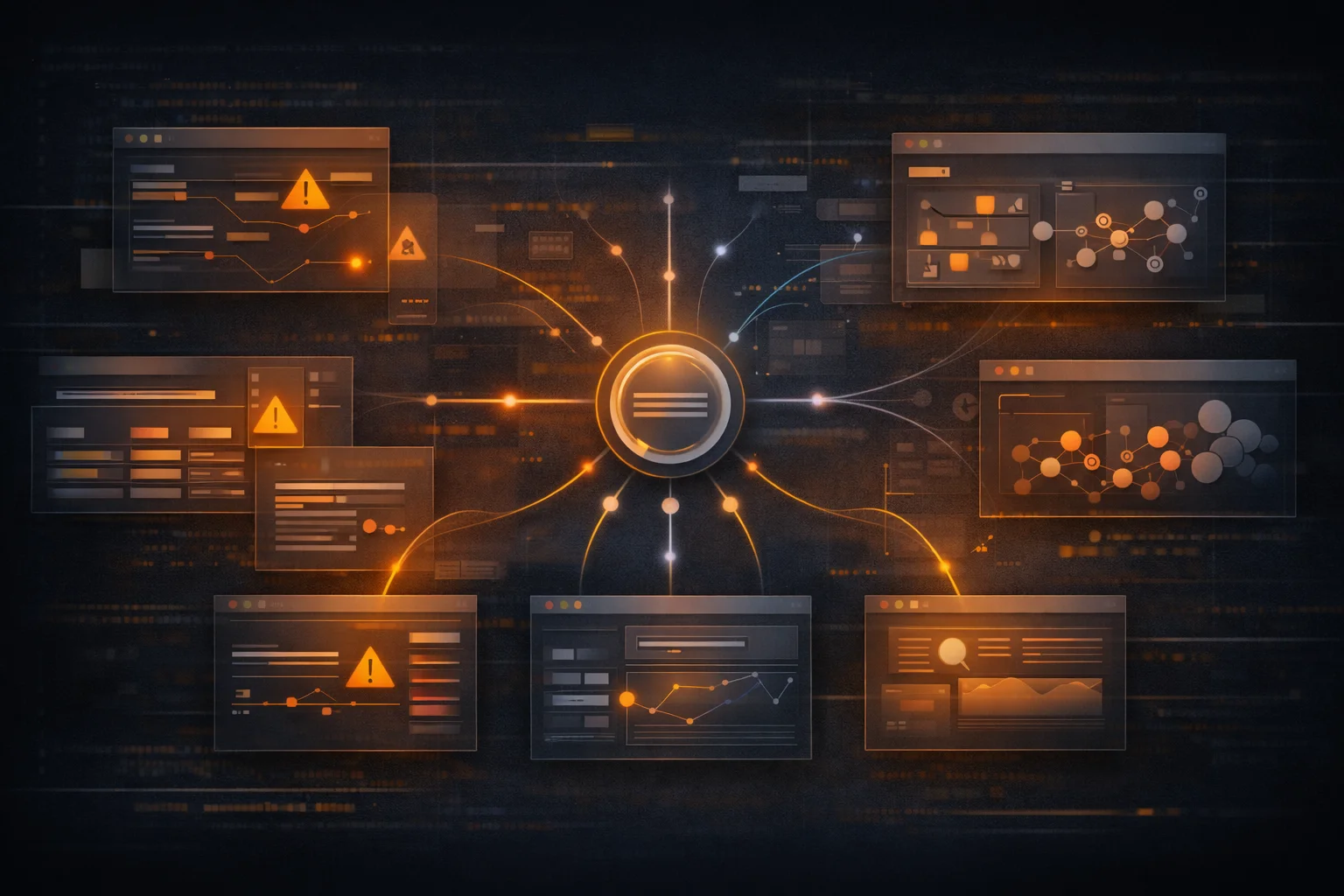 SEO sorunu teşhisi için veri panelleri, uyarı blokları ve analiz ekranları